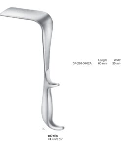 Doyen Vaginal Specula, 24Cm, 60 X 35Mm (SS-298-3402A)