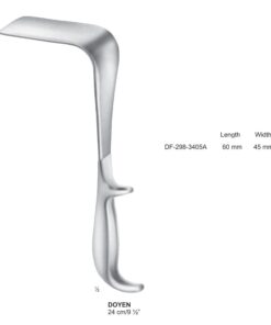 Doyen Vaginal Specula, 24Cm, 60 X 45Mm (SS-298-3405A)