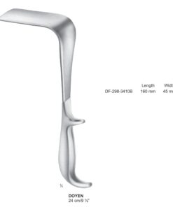 Doyen Vaginal Specula, 24Cm, 160 X 45Mm (SS-298-3410B)