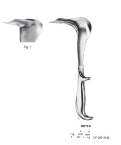Doyen Vaginal Specula, Fig.1 , 60 X 45Mm (SS-299-3428)