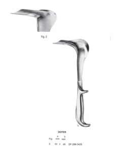 Doyen Vaginal Specula, Fig.2 , 90 X 45Mm  (SS-299-3429)