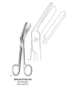 Braun-Stadler Umblical Scissors, 14.5Cm  (SS-30-445)