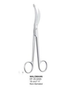 Waldmann Episiotomy Scissors, Non-Serrated, 18Cm  (SS-30-449A)