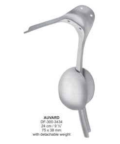 Auvard Vaginal Speculums, With Detachable Weight, 75X38Mm  (SS-300-3434)