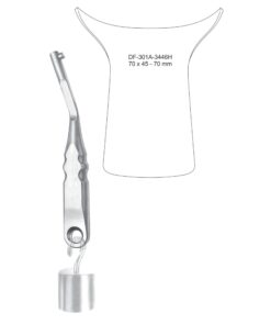 Scherbak Vaginal Specula Blade Only 70X45-70Mm (SS-301A-3446H)