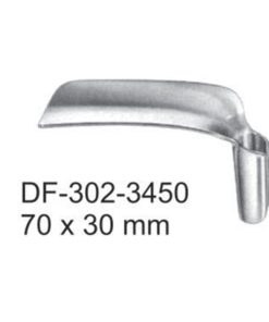 Bozemann Vaginal Specula Blades Only, 70X30Mm (SS-302-3450)