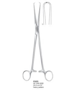 Pozzi Tenaculum Forceps, 25.5Cm , Heavy Pattern (SS-309-3490)