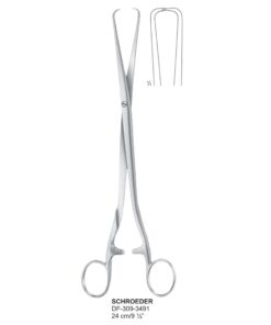 Schroeder Tenaculum Forceps, 24Cm  (SS-309-3491)