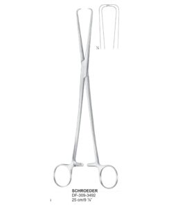 Schroeder Tenaculum Forceps, 25Cm  (SS-309-3492)