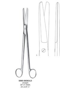 Sims-Siebold Uterus Scissors, Str, 24Cm  (SS-31-456A)