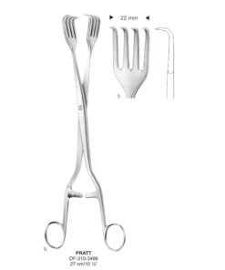 Pratt Vulsellum Forceps, 27Cm (SS-310-3496)