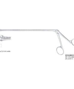 Schumacher Cervical Biopsy Forceps, 25Cm, Jaw 5.4Mm Wide (SS-318-3565)