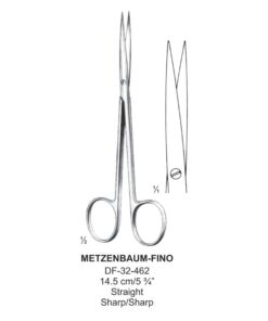 Metzenbaum-Fino Dissecting Scissors, Str, Sh-Sh, 14.5Cm  (SS-32-462)