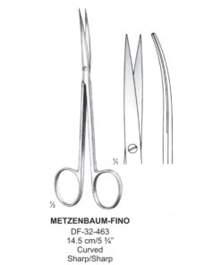 Metzenbaum-Fino Dissecting Scissors, Cvd, Sh-Sh, 14.5Cm  (SS-32-463)