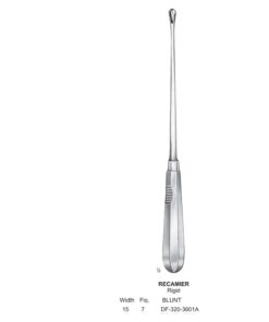 Recamier Uterine Curettes , Rigid, Blunt, Fig.7, 15Mm (SS-320-3601A)