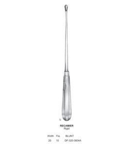 Recamier Uterine Curettes , Rigid, Blunt, Fig.10, 20Mm (SS-320-3604A)