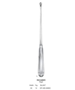 Recamier Uterine Curettes , Rigid, Blunt, Fig.14, 30Mm (SS-320-3606C)