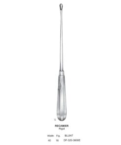 Recamier Uterine Curettes , Rigid, Blunt, Fig.16, 40Mm (SS-320-3606E)