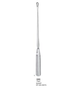 Sims Uterine Curettes , Rigid, Sharp, Fig.00, 5Mm (SS-320-3607A)