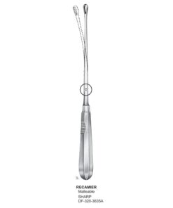 Recamier Uterine Curettes , Malleable, Sharp, Fig.00, 5Mm 30Cm (SS-320-3635A)