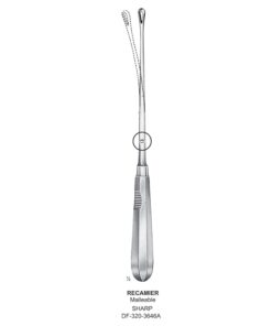 Recamier Uterine Curettes , Malleable, Sharp, Fig.10, 20Mm 32Cm (SS-320-3646A)