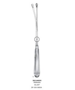 Recamier Uterine Curettes , Malleable, Blunt, Fig.0, 6Mm 30.5Cm (SS-320-3650A)