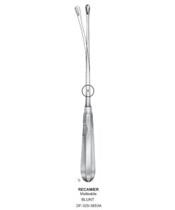 Recamier Uterine Curettes , Malleable, Blunt, Fig.3, 9Mm 31Cm (SS-320-3653A)