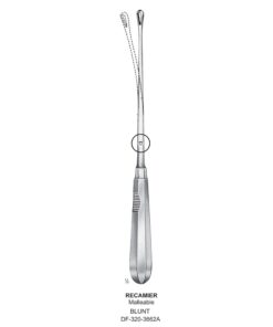 Recamier Uterine Curettes , Malleable, Blunt, Fig.12, 23Mm 32Cm (SS-320-3662A)