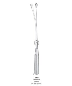 Sims Uterine Curettes , Malleable, Sharp, Fig.5, 12Mm 31.5Cm (SS-320-3669A)