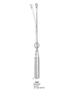 Sims Uterine Curettes , Malleable, Blunt, Fig.00, 5Mm 30Cm (SS-320-3677A)