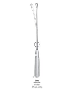 Sims Uterine Curettes , Malleable, Blunt, Fig.1, 7Mm 30.5Cm (SS-320-3679A)