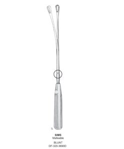 Sims Uterine Curettes , Malleable, Blunt, Fig.15, 35Mm 34.5Cm (SS-320-3690D)