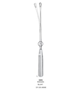 Sims Uterine Curettes , Malleable, Blunt, Fig.16, 40Mm 35Cm (SS-320-3690E)