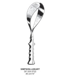 Simpson-Luikart Obstetrical Forceps,36Cm  (SS-325-3722)