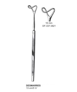 Desmarres Lid Retractors Fenestrated, 16Mm, 13Cm  (SS-337-3821)