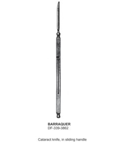Barraquer Cataract Knife In Sliding Handle (SS-339-3862)