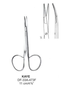 Kaye Dissecting Scissors, Cvd, 11 Cm (SS-33A-473F)