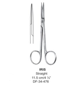 Iris Fine Operating Scissors, Str, 11.5Cm (SS-34-476)