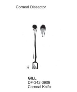 Gill, Corneal Knife,  (SS-342-3909)