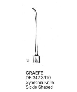 Graefe, Synechia Knife, Sickle Shapped   (SS-342-3910)