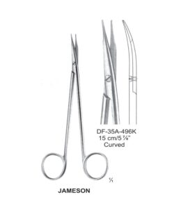Jameson Fine Operating Scissors, Cvd, 15Cm  (SS-35A-496K)