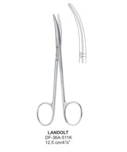 Landolt Fine Operating Scissor,Cvd, 12.5Cm  (SS-36A-511K)