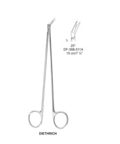 Diethrich Coronary Scissors 25°, 19Cm  (SS-36B-511A)