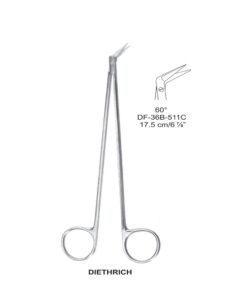 Diethrich Coronary Scissors, 60°,17.5 Cm  (SS-36B-511C)
