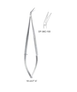 Micro Scissors, 25°, 18Cm  (SS-36C-100)