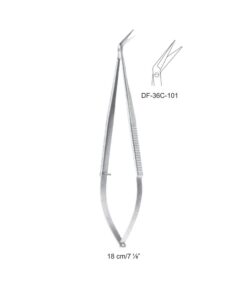 Micro Scissors, 45°, 18Cm  (SS-36C-101)