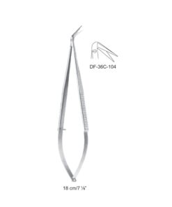 Micro Scissors, 125°, 18Cm  (SS-36C-104)