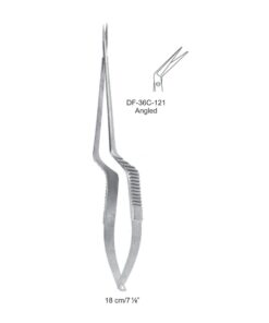Micro Scissors, Angled, 18Cm (SS-36C-121)