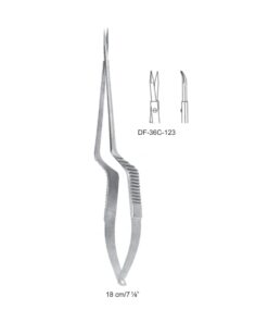 Micro Scissors, Cvd, 18Cm (SS-36C-123)