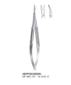 Hepp/Scheidel Micro Scissors, Cvd, 14Cm  (SS-36C-137)